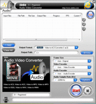 Abdio Audio Video Converter screenshot